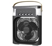 Nuevo ventilador eléctrico de cinco orificios con humidificación por pulverización de enfriamiento, ventilador de aire acondicionado de escritorio para dormitorio de estudiantes y hogar, ventilador de aire acondicionado de alto viento