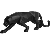 Modern Living Room Decoration,Modern Decoration Object,Statue,Decorative Statues,Sculpture,Modern Living Room Decoration Object,Deco,Resin Animals,Black Leopard Decoration Statuette Small ZHPTO
