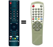 Mando a distancia programado para TV modelo WS-28V53N de SAMSUNG