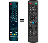 Mandos.tv M10 para MEDILINK mando a distancia programado