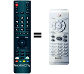 Mandos.tv DVP5960/12 para PHILIPS mando a distancia programado