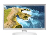 LG 24TQ510SWZ - Televisor Monitor 24" HD  Smart TV WebOS22 WiFi, Blanco, Clase E