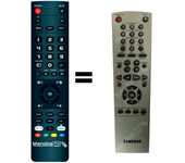 Mandos.tv SV30XK para SAMSUNG mando a distancia programado