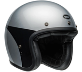 Bell Casco Jet Custom 500 Plateado Adulto