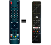Mandos.tv CT-8053 para TOSHIBA mando a distancia programado