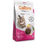Calibra Cat Premium Line Kitten Carne de Ave 2kg / Croquetas – receta de ave para gatitos, sin trigo ni soja