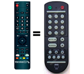 Mandos.tv C542 para NAD mando a distancia programado