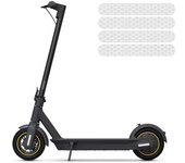 1 Set Electric Scooter Anti-Cursor Reflective Sticker For Ninebot Max G30 / ES Series Strong Reflective Waterproof Bright Color