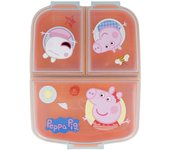 SANDWICHERA con Compartimentos |fiambrera infantil | Varias LICENCIAS Disponibles (Disney, Frozen, LOL, Patrulla Canina, minnie mouse,princesas,stitch,peppa pig,bluey,pokemon ,micky,Batman..)