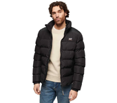 Ropa hombre Chaquetas Superdry Chaqueta Puffer Sports Negro