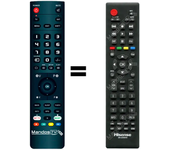 Mando a distancia programado para TV modelo 50K2204WTEU de HISENSE