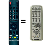 Mandos.tv RM-W100 para SONY mando a distancia programado
