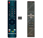 Mandos.tv RM-ADP018 para SONY mando a distancia programado