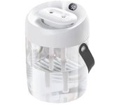 Humidificador de dormitorio de 2 l, difusor de aromaterapia de niebla fría con luz nocturna, deshumidificador, apagado automático, humidificador de aire ultrasónico silencioso para habitaciones grandes, guarderías y plantas