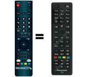 Mandos.tv TX-40C300E para PANASONIC mando a distancia programado
