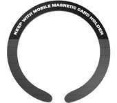 1PC/3PCS Stainless Steel Universal Magnetic Metal Plate Ring For Magsafe Wireless Charger Iron Sheet Sticker Car Phone Holder