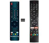 Mando a distancia programado para TV modelo 24HAE2250 de HITACHI