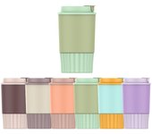 Taza Termo Café y Te para Llevar 360ml - Taza Térmica de Acero Inoxidable con Tapa Botella, Vaso （KFC360 1099）