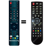 Mando a distancia programado para TV modelo LD50C20 de GRANDIN