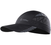 Ropa hombre Gorras y gorros Loeffler Gorra Sports Negro Gorras