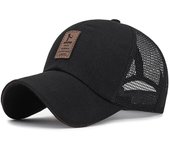 Gorra de béisbol Lisa para hombre, malla transpirable, protector solar, etiqueta Stick, Snapback, verano, Golf