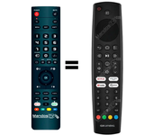 Mandos.tv 32GFH6610A para GRUNDIG mando a distancia programado