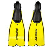 Cressi Aletas De Buceo Rondinella Amarillo Adulto