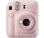 Fujifilm instax mini 12 blossom pink camara instantanea - tamaño de imagen 62x46mm - flash auto - exposicion automatica - mini espejo para selfies - modo primer plano