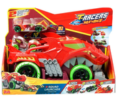 T-Racers Mix 'N Racer Camión Dragón con Lanzador Rojo 38925 MAGIC BOX