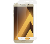 Tumundosmartphone Protector Cristal Templado Frontal Completo Blanco para Samsung Galaxy A5 (2017)  Vidrio