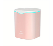 Humidificador de aire portátil de escritorio USB de 2 l con vapor frío, humidificador ultrasónico silencioso con 2 modos de niebla y 7 luces de colores, apagado automático para viajes, hogar y dormitorio