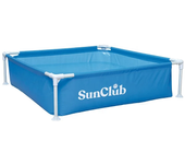 YUMO HOUSE-AVENLI Piscina Rectangular Estructural metálico con depuradora o sin depuradora, Montaje fácil y rápido en 30mins ;122x122x33cm-399L, 188x127x42cm -1125L, 228x159x42cm -1287L, 258x179x66cm -2612L ;Azul Verde
