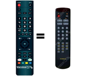 Mando a distancia programado para TV modelo CB5361A de SAMSUNG