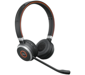 Auriculares Jabra Evolve 65 SE UC Stereo Bluetooth con Cancelación de Ruido, 12h de Autonomía