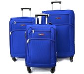 Maleta de viaje de 20, 24 y 28 pulgadas, con carrito de tela Oxford, Maleta de equipaje rodante, Valise