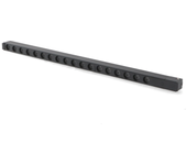 IluminaShop - Foco Lineal Hall LED Negro 18W para Carril Magnetico Monofasico Detail Chip Osram 48V CRI 90 UGR 17 Serie Detail