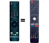 Mandos.tv U55H7S para CHIQ mando a distancia programado