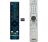Mandos.tv RM-ADP008 para SONY mando a distancia programado