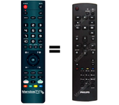Mandos.tv 75BDL3003H/00 para PHILIPS mando a distancia programado