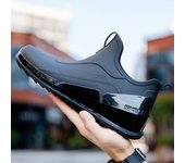 Summer Slip On Anti-slip Couple Rain boots Fashion Men Women Sports Rain Boots Ankle Waterproof Shoes Low Top Fishing On Foot