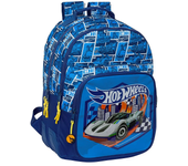Safta Mochila Hot Wheels Sonny Double