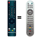 Mandos.tv RZ-32LZ55H para LG mando a distancia programado