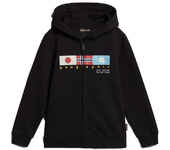Napapijri Sudadera Con Cremallera B-brunt Negro