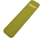 Pen Pouch for Ballpoint & Fountain Pens Soft PU Leather Pencil Case Conveniently Carrying and Safeguarding Travel Supplies