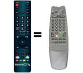 Mando a distancia programado para TV modelo 2102 de SANSUI