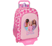 Safta Mochila Con Ruedas Trolley Love Barbie