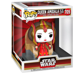 Funko Pop Amidala En El Trono Star Wars Deluxe Queen