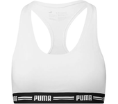 Puma Sujetador Deportivo Racer Back Blanco Mujer