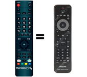 Mandos.tv HTS5120/12 para PHILIPS mando a distancia programado