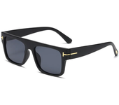 Gafas de sol cuadradas de gran tamaño de diseñador de marca de lujo, gafas de sol Retro con degradado para hombres y mujeres, gafas de moda Uv400, gafas clásicas Tom Shades lentes niña vasos Venta al por mayor